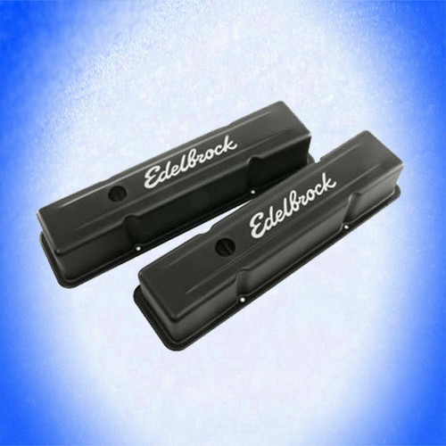 Edelbrock ventildeckel schwarz - edelbrock,