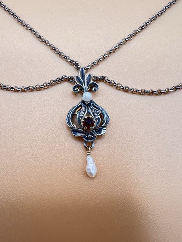 Altes trachten collier - altes, silber