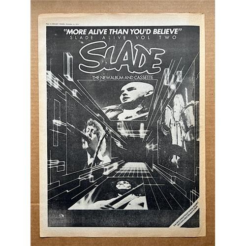 Slade alive poster - slade, ii