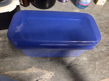 Tupperware Bellevue 2,6 L blau Vorratsbehälter Dose Toast Knäckebrot