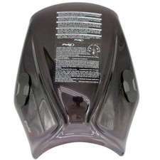 Puig 20702F Windschutzscheibe Mito Stark Getönt für Motorräder mit runden Schein