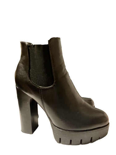 Schwarze ankle boots - ankle,