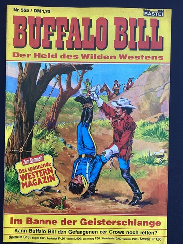 Bastei comic buffalo bill - bastei, #555