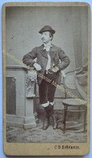 orig. CDV Foto Fotografie um