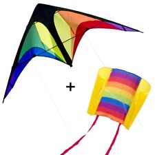 CIM Drachenset Lenkdrachen Beach Kite Flugdrachen Drachenfliegen inkl. Schnur