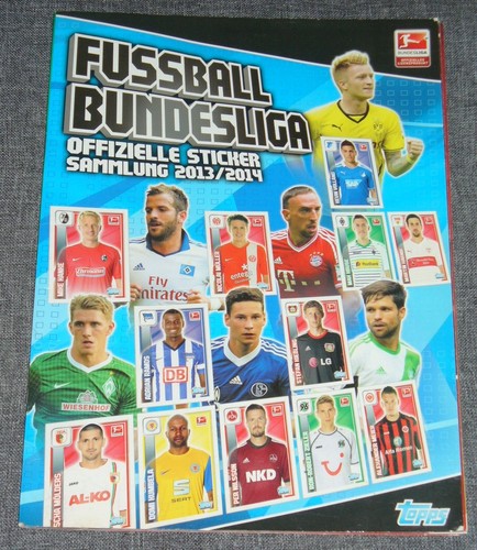 Stickeralbum topps fussball - stickeralbum,