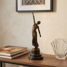 Hochwertige Bronzefigur