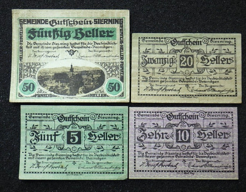 Notgeld österreich - notgeld,