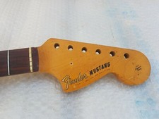 1966 FENDER MUSTANG NECK - made in USA - SLABBOARD
