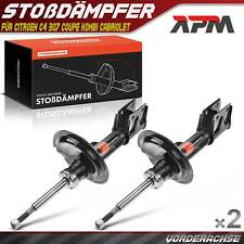 2x Stoßdämpfer Gasdruck Vorderachse für Citroën C4 307 Coupe Kombi Cabriolet