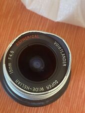 Voigtländer Objektiv | Super Wide Heliar | Aspherical 15 mm f:4,5 M39-M4/3