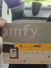 Somfy Vsystem Pro iO v System Video Türsprechanlage Anthrazit 1841219 VSP-CS02