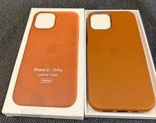 Original Apple iPhone 12 / 12 Pro#Leder Case #Cover#Hülle#MagSafe#Neuwertig