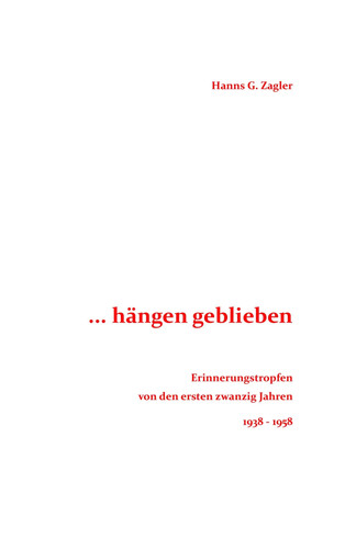 Hängen geblieben hanns - hängen,