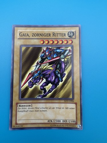 Gaia zorniger ritter - yu-gi-oh,