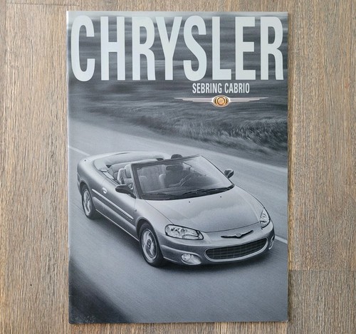 Chrysler sebring cabrio ii - jr,