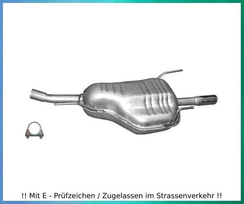 Endschalldämpfer opel astra - opel,