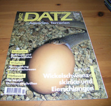 Zeitschrift "DATZ - Aquarien Terrarien" 3/98 Jahrgang 51