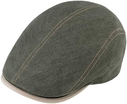 Fiebig leinen flatcap cap - flatcap,