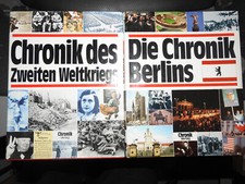 2 Bücher aus dem Chronik Verlag Chronik des zweiten Weltkriegs + Chronik Berlins