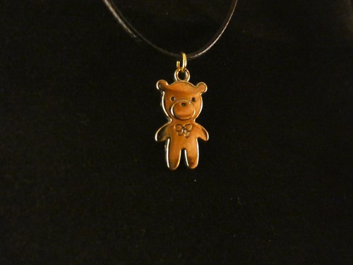 Teddybär anhänger mit kette - anhänger,
