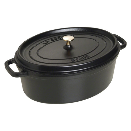 Staub kochtopf oval 37 cm - ✅,