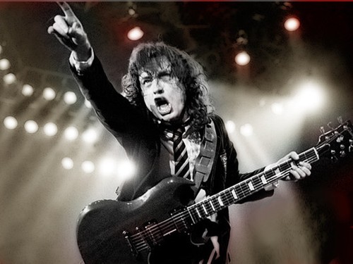 Angus young live - ac/dc,