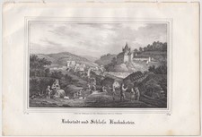 Lithografie: Liebstadt und