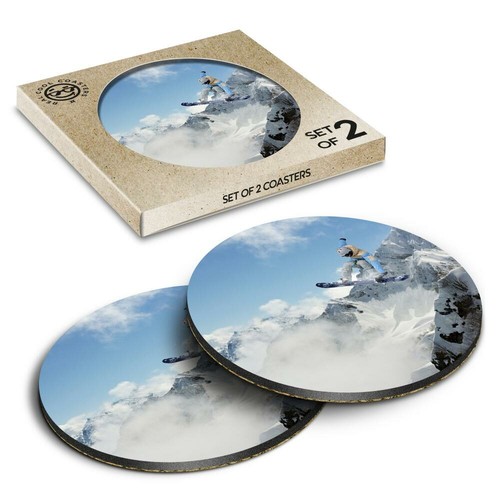 Boxed round coasters - 2,