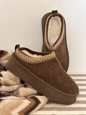 Plateau Boots Pantoletten