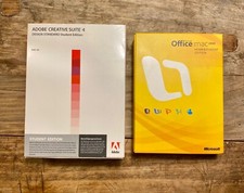 Adobe Creative Suite 4 Design Standard MAC OS und Office mac 2008