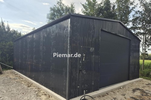 Blechgarage halle 5x6x3 - blechgarage, kfz