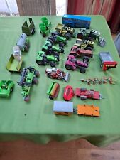 26 Siku Modelle u. a.,  Bauwagen, Bus, Traktoren, Anhänger, defekt, Ersatzteile