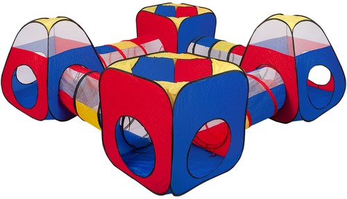 Kinder bunt zelt - zelt, tunnel