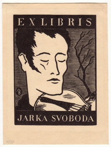 Antonin burka exlibris - antonin, für
