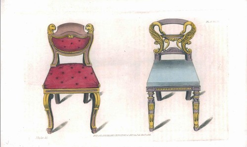 1820 antike aquatinta - 1820,
