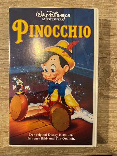 Vhs pinocchio - vhs,