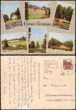 Ansichtskarte Herrenhausen-Hannover Springbrunnen und Gartenanlagen 1966