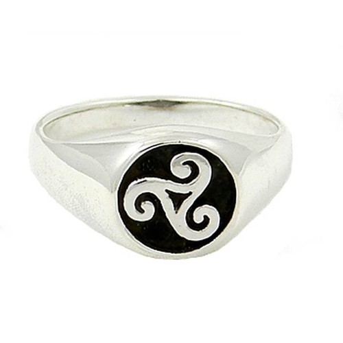 Keltische triskele ring - keltische,