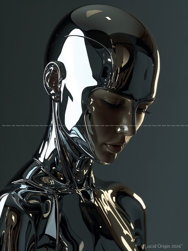 Foto portrait futuristische - a4,