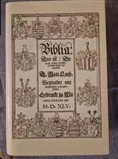 Biblia Germanica 1545 - Martin Luther Bibel