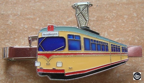 Krawattenklammer straßenbahn - krawattenklammer,