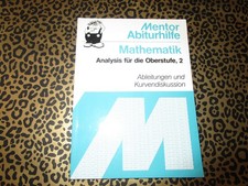 BUCH MATHEMATIK ANALUSIS FÜR DIEOBERSTUFE,2 MENTOR ABITUR HILFE
