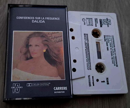 Dalida seltene audiokassette - dalida,