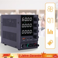 Regelbar Labornetzger?t Labornetzteil DC Trafo Wandler Inverter 0-60V 0-5A 300W