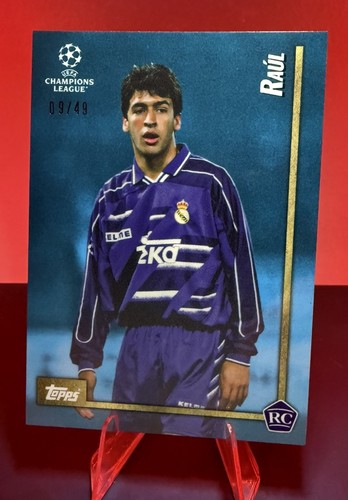 Topps raul real madrid - topps,