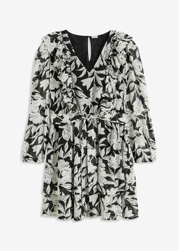 Minikleid aus leichtem chiffon - minikleid,
