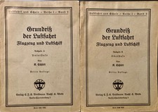 2 x Grundriss der Luftfahrt