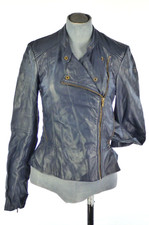 Esprit Lederjacke Biker Moto