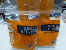 Gizeh Aktivkohle  Slim Filter